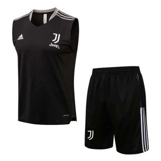 Camiseta Juventus Sin Mangas 2022 Negro Gris Camiseta Juventus Sin Mangas 2022 Negro Gris
