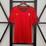 Camiseta Portugal 1ª Equipación Retro 2004