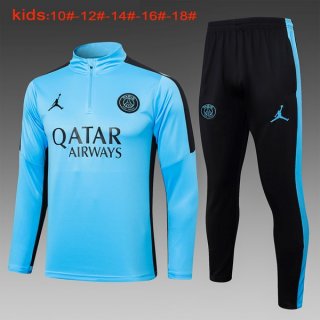 Ninos Sudadera De Training PSG 2024-2025 Azul 2 Ninos Sudadera De Training PSG 2024-2025 Azul 2