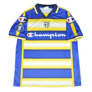 2ª Equipación Replica Camiseta Parma Retro 2004 2005 Azul Amarillo 2ª Equipación Replica Camiseta Parma Retro 2004 2005 Azul Amarillo