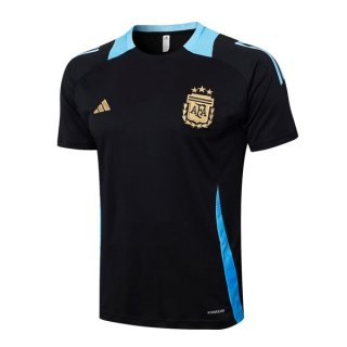 Camiseta Entrenamiento Argentina 2024-2025 Negro Azul Camiseta Entrenamiento Argentina 2024-2025 Negro Azul