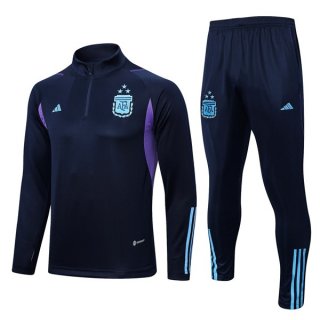 Sudadera De Training Argentina 2022-2023 Azul Púrpura Sudadera De Training Argentina 2022-2023 Azul Púrpura
