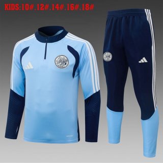Ninos Sudadera De Training Ajax 2026-2027 Azul 3