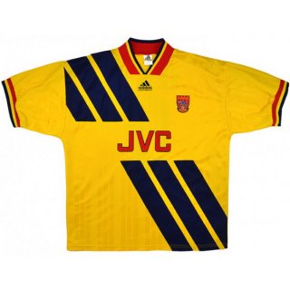 2ª Equipación Replica Camiseta Arsenal Retro 1993 1994 Amarillo 2ª Equipación Replica Camiseta Arsenal Retro 1993 1994 Amarillo