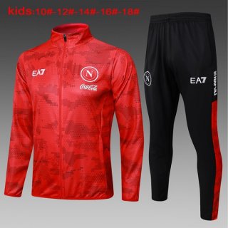 Ninos Chandal Napoli 2024-2025 Rojo Ninos Chandal Napoli 2024-2025 Rojo