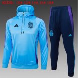 Ninos Sudadera Con Capucha Argentina 2025-2026 Azul