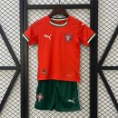 Camiseta Portugal 1ª Equipación Niño 2025