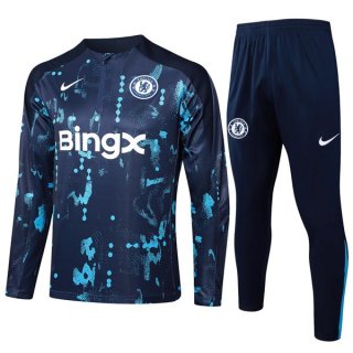 Sudadera De Training Chelsea 2024-2025 Azul 3 Sudadera De Training Chelsea 2024-2025 Azul 3