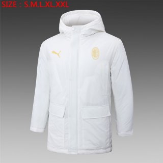 Abrigo AC Milan 2024-2025 Blanco Abrigo AC Milan 2024-2025 Blanco