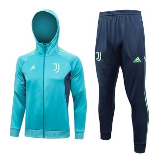 Chandal Con Capucha Juventus 2023-2024 Azul Chandal Con Capucha Juventus 2023-2024 Azul