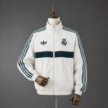 Chaqueta Real Madrid Full Zip 2026-2027 Blanco 2 Chaqueta Real Madrid Full Zip 2026-2027 Blanco 2
