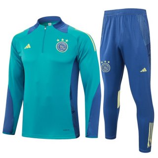 Sudadera De Training Ajax 2024-2025 Verde 3 Sudadera De Training Ajax 2024-2025 Verde 3