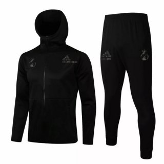 adidas Chandal Con Capucha Real Madrid 2021-2022 Negro adidas Chandal Con Capucha Real Madrid 2021-2022 Negro