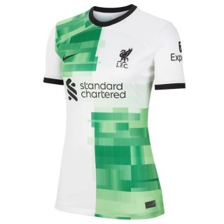 Tailandia Camiseta Liverpool 2ª Equipación Mujer 2023-2024 Tailandia Camiseta Liverpool 2ª Equipación Mujer 2023-2024
