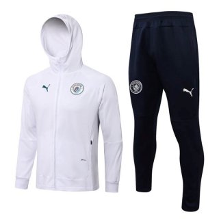 Chandal Con Capucha Manchester City 2022-2023 Blanco Chandal Con Capucha Manchester City 2022-2023 Blanco