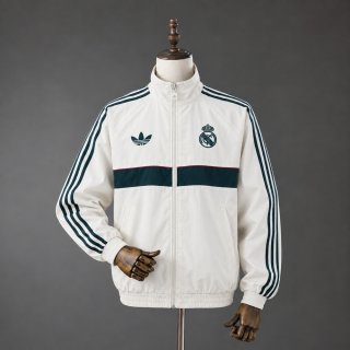 Chaqueta Real Madrid Full Zip 2026-2027 Blanco 2