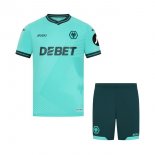 Camiseta Wolves 2ª Equipación Niño 2025-2026
