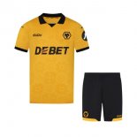 Camiseta Wolves 1ª Equipación Niño 2025-2026