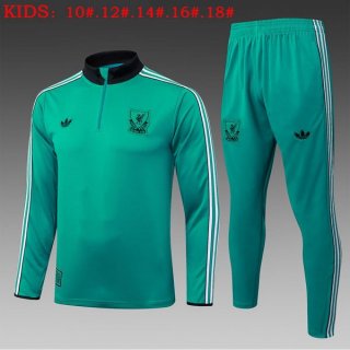 Ninos Sudadera De Training Liverpool 2026-2027 Verde