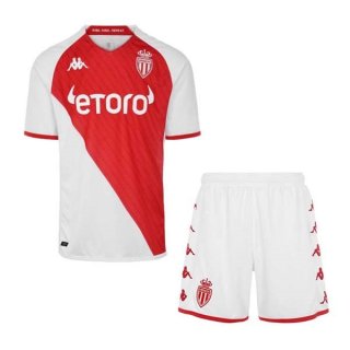 Camiseta AS Monaco 1ª Equipación Niño 2022-2023 Camiseta AS Monaco 1ª Equipación Niño 2022-2023