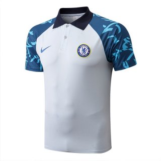 Polo Chelsea 2022-2023 Blanco Polo Chelsea 2022-2023 Blanco