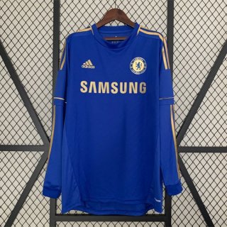 Tailandia Camiseta Chelsea 1ª Equipación Retro ML 2012 2013 Tailandia Camiseta Chelsea 1ª Equipación Retro ML 2012 2013