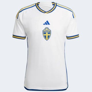 Tailandia Camiseta Suecia 2ª Equipación 2022-2023 Tailandia Camiseta Suecia 2ª Equipación 2022-2023