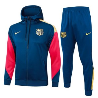 Chandal Con Capucha Barcelona 2024-2025 Azul 5 Chandal Con Capucha Barcelona 2024-2025 Azul 5