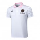 Polo PSG 2025-2026 Blanco Rosa