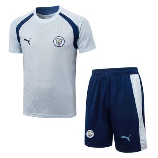 Camiseta Entrenamiento Manchester City 2026-2027 Gris 2