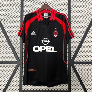 Tailandia Camiseta AC Milan 3ª Equipación Retro 2000 2001 Tailandia Camiseta AC Milan 3ª Equipación Retro 2000 2001