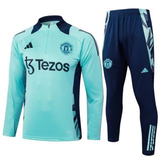 Sudadera De Training Manchester United 2025-2026 Azul Sudadera De Training Manchester United 2025-2026 Azul