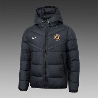 Abrigo Plumón Chelsea 2024-2025 Negro Abrigo Plumón Chelsea 2024-2025 Negro