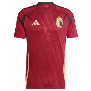 Tailandia Camiseta Bélgica 1ª Equipación 2024 Tailandia Camiseta Bélgica 1ª Equipación 2024