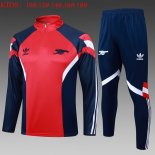 Ninos Sudadera De Training Arsenal 2025-2026 Rojo Azul