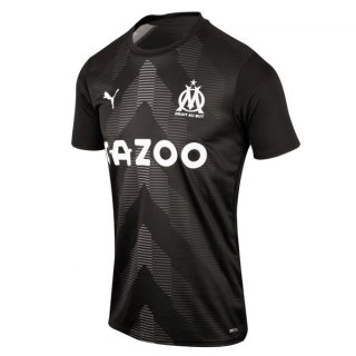 Tailandia Camiseta Marsella 1ª Equipación Portero 2022-2023 Negro Tailandia Camiseta Marsella 1ª Equipación Portero 2022-2023 Negro