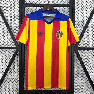 Tailandia Camiseta Valencia 1ª Equipación Retro 1980-1982 Tailandia Camiseta Valencia 1ª Equipación Retro 1980-1982
