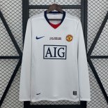 Camiseta M-U 2ª Retro Champions League ML 2008-2009