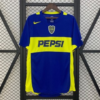 Camiseta Boca Juniors 1ª Equipación Retro 2004-2005 Camiseta Boca Juniors 1ª Equipación Retro 2004-2005