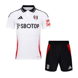 Camiseta Fulham 1ª Equipación Niño 2024-2025 Camiseta Fulham 1ª Equipación Niño 2024-2025