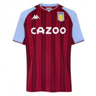 1ª Equipación Replica Camiseta Aston Villa 2021-2022 1ª Equipación Replica Camiseta Aston Villa 2021-2022