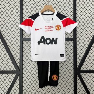 Camiseta Manchester United 2ª Equipación Niño Retro 2010 2011 Camiseta Manchester United 2ª Equipación Niño Retro 2010 2011