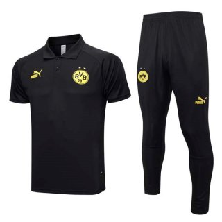 Polo Borussia Dortmund Conjunto Completo 2023-2024 Negro Polo Borussia Dortmund Conjunto Completo 2023-2024 Negro