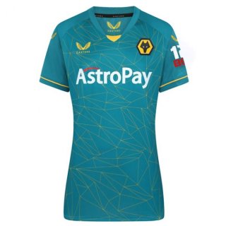 Camiseta Wolves 2ª Equipación Mujer 2022-2023 Camiseta Wolves 2ª Equipación Mujer 2022-2023