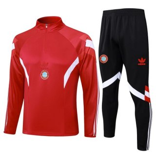 Sudadera De Training Bayern Munich 2024-2025 Rojo Blanco Sudadera De Training Bayern Munich 2024-2025 Rojo Blanco