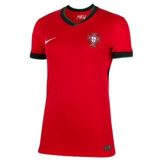 Camiseta Portugal 1ª Equipación Mujer 2024 Camiseta Portugal 1ª Equipación Mujer 2024