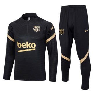 Sudadera De Training Barcelona 2023-2024 Negro Sudadera De Training Barcelona 2023-2024 Negro