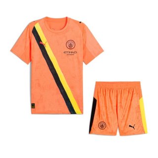 Camiseta Manchester City KidSuper Niño 2025-2026 Naranja Camiseta Manchester City KidSuper Niño 2025-2026 Naranja
