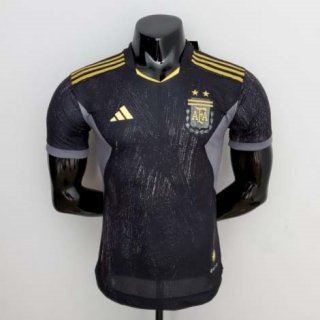 Replica Camiseta Argentina Edición Especial 2022 Negro Replica Camiseta Argentina Edición Especial 2022 Negro