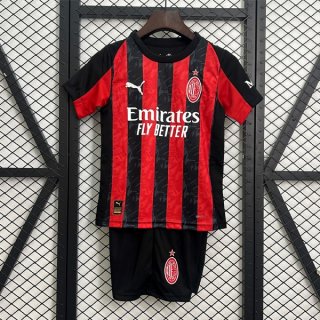 Camiseta AC Milan 1ª Equipación Niño 2025-2026 Camiseta AC Milan 1ª Equipación Niño 2025-2026
